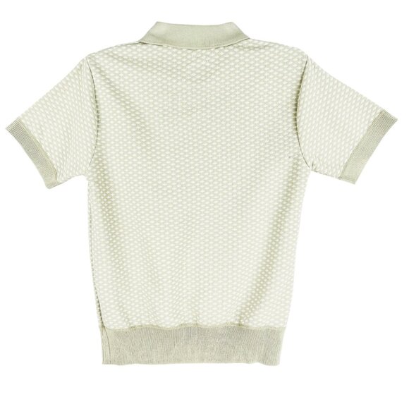 NEW/Stain Buffalo David Bitton Men's Short Sleeve Williams Green Knit Polo Small - Picture 2 of 11